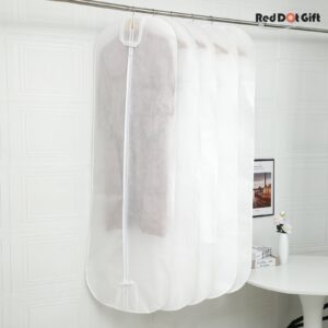 Pack of 10 White 160*55cm ( 64''x22'' ) Non-Woven Garments Cover Dust Cover for Closet Clothes Storage