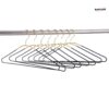 Golden Color Strong Metal Hanger 16.8 Inch Golden & Black Color, Clothes Hangers Coat Hanger Standard Hangers for Everyday Use