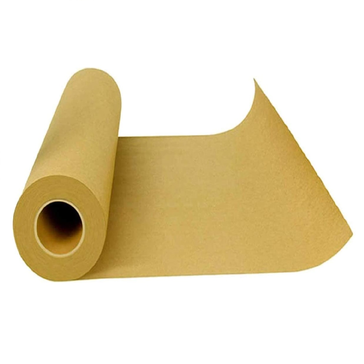 80gram Thickness Kraft Paper Roll ( Color as Photo ), Height 75cm Kraft