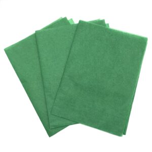Pack of 50 Sheets Green Color Tissue Paper  Gift Wrapping DIY Tissues 50 * 75cm…17 Grams, Acid Free for A Variety of Craft, Art and Paper Projects,T-Shirt Wrap