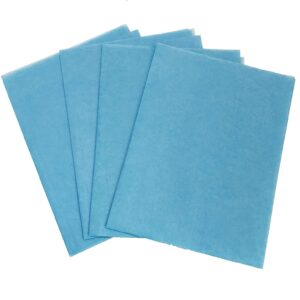 Pack of 50 Sheets Turquoise  Color Tissue Paper Gift Wrapping DIY Tissues 50 * 75cm 17 Grams, Acid Free for A Variety of Craft, Art and Paper Projects, T-Shirt Wrap….