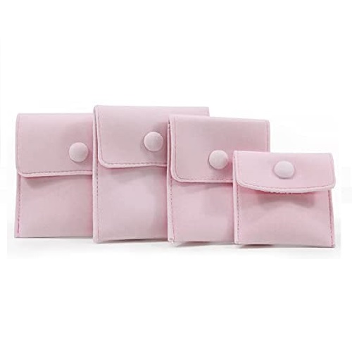 Buy Wholesale China Small Pink Envelope Pouch Gift Bags Jewelry Pouch With  Snap Button Bag For Necklaces Bracelet Rings & Velvet Jewelry Storage Bags  at USD 1