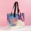Laser Bags & Black Handle H30*35*10cm Water Proof For Beauty Women,Shopping Bags, Flowers Bags