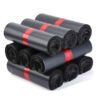 50pcs Black Plastic Envelope Bag ( 4 Sizes ) Matte Finishing Self-seal Adhesive Courier Storage Bags Plastic Poly Envelope Mailer Postal Shipping Mailing Bags