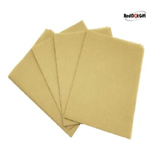 Pack of 50 Sheets Kraft Color Tissue Paper Gift Wrapping DIY Tissues 50 * 75cm 28Grams, Acid Free for A Variety of Craft, Art and Paper Projects-Shirt Wrap.