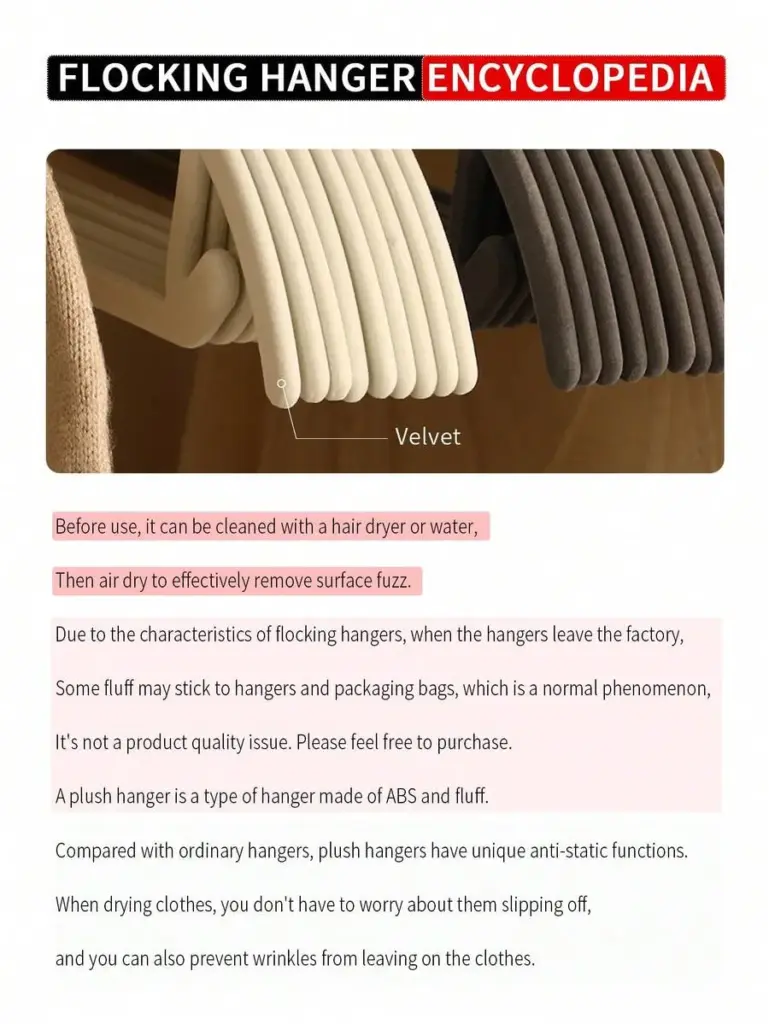 slim non-slip hanger for sweaters and shirts