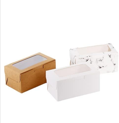 Kraft Paper Cupcake Box (Pack of 12)