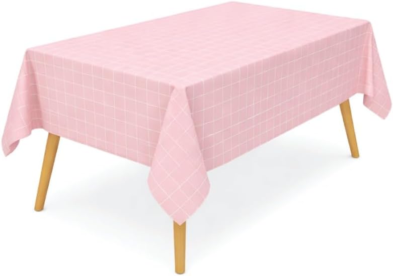 Red Dot Gift® 137x180cm (5 Color) Rectangle Waterproof Oil-Proof Plaid Tablecloth, Spill-Proof, Washable, Reusable Checkered Table Cover for Dining & Kitchen - Image 7