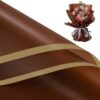 #Brown- Gold Edge