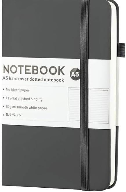 Red Dot Gift® A5 Dotted Notebooks,100 pages Perfect for Creative Writing and Organizing Your Thoughts with Eco-Friendly Paper, Durable Binding, and Stylish Design. - Image 5