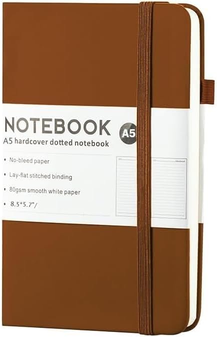 Red Dot Gift® A5 Dotted Notebooks,100 pages Perfect for Creative Writing and Organizing Your Thoughts with Eco-Friendly Paper, Durable Binding, and Stylish Design. - Image 7