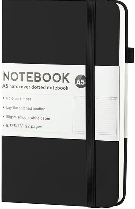 Red Dot Gift® A5 Dotted Notebooks,100 pages Perfect for Creative Writing and Organizing Your Thoughts with Eco-Friendly Paper, Durable Binding, and Stylish Design. - Image 8