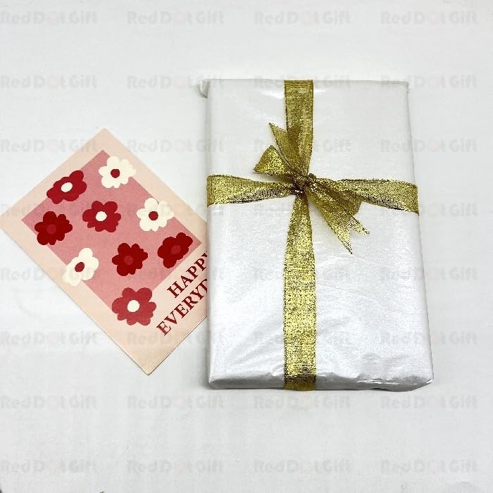Red Dot Gift 25 Sheets Christmas Metallic Tissue Paper (50x70cm, 9-Color Options) – Bulk Decorative Wrapping Paper for Gift Bags, Holiday, Birthday, and New Year - Image 6
