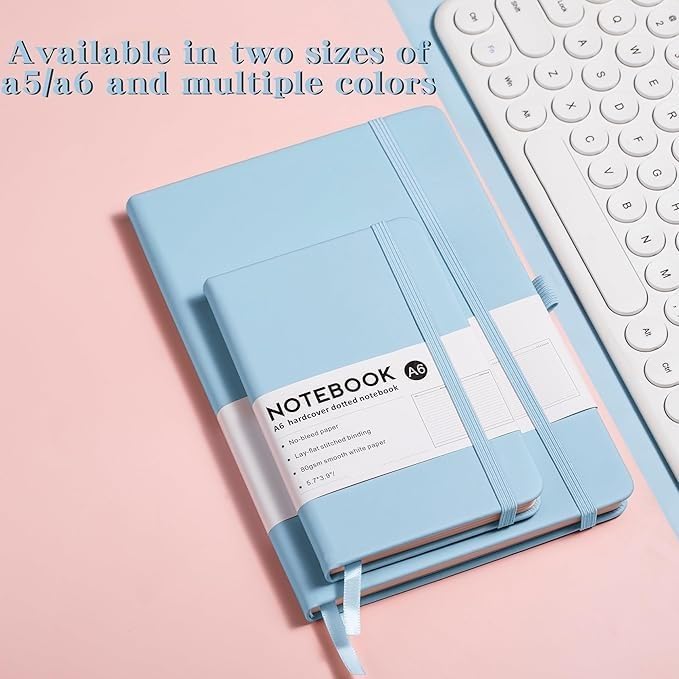 Red Dot Gift® A5 Dotted Notebooks,100 pages Perfect for Creative Writing and Organizing Your Thoughts with Eco-Friendly Paper, Durable Binding, and Stylish Design. - Image 3