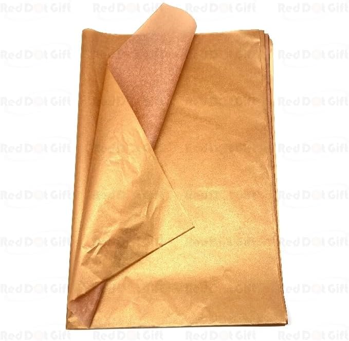 Red Dot Gift 25 Sheets Christmas Metallic Tissue Paper (50x70cm, 9-Color Options) – Bulk Decorative Wrapping Paper for Gift Bags, Holiday, Birthday, and New Year - Image 9