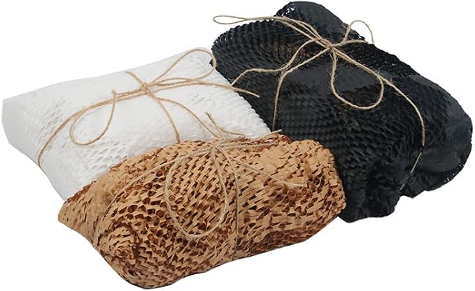 Premium Honeycomb Wrap Paper Roll – Eco-Friendly Perforated Kraft Cushioning Packaging & Shock-Absorbing Protective Material for Shipping, Fragile Item Moving, Parcel Packing, Glassware Protection & Decorative Wrapping - Image 4