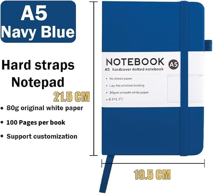 Red Dot Gift® A5 Dotted Notebooks,100 pages Perfect for Creative Writing and Organizing Your Thoughts with Eco-Friendly Paper, Durable Binding, and Stylish Design. - Image 4