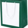 White with Green