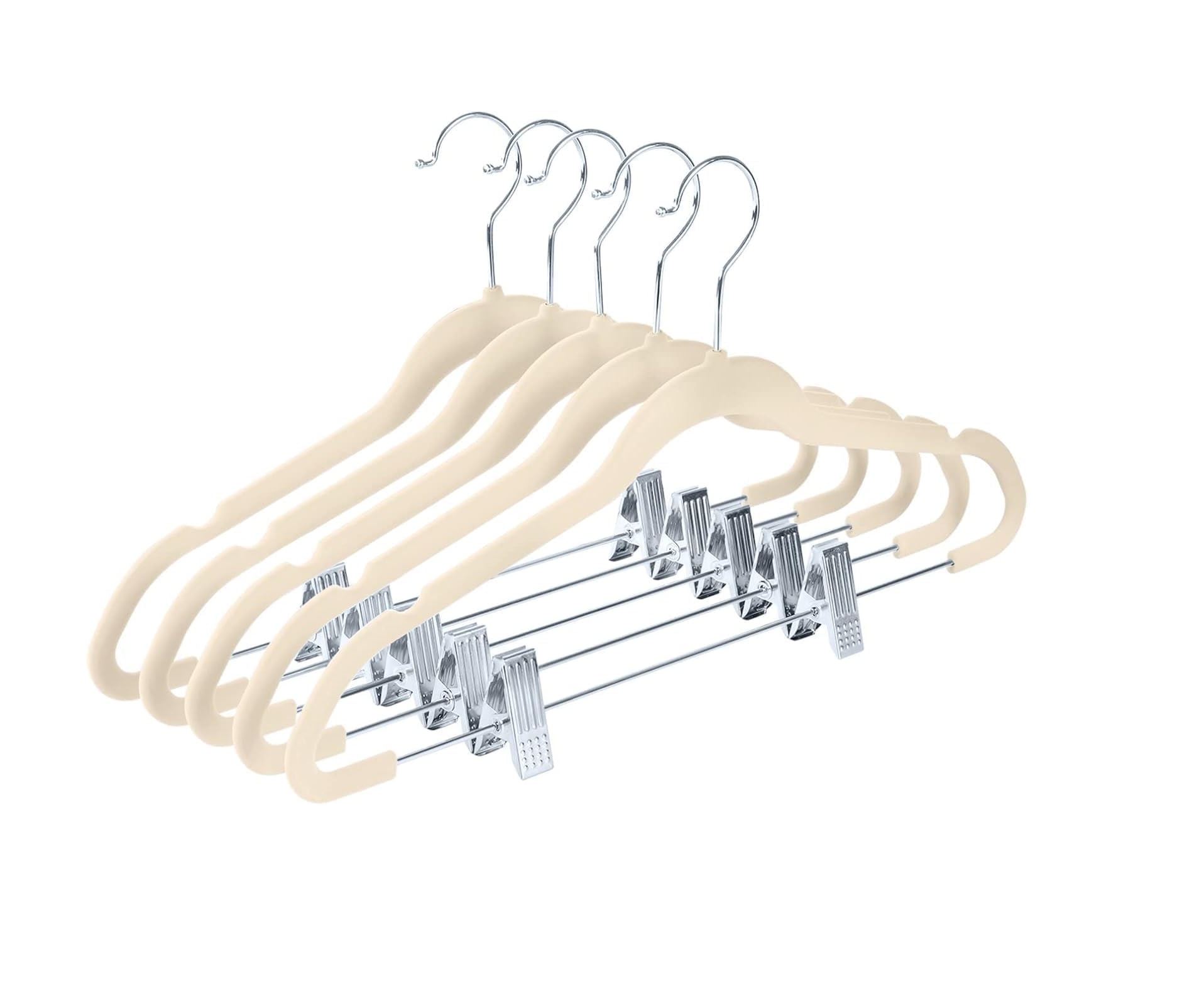42cm Beige Hanger with clip