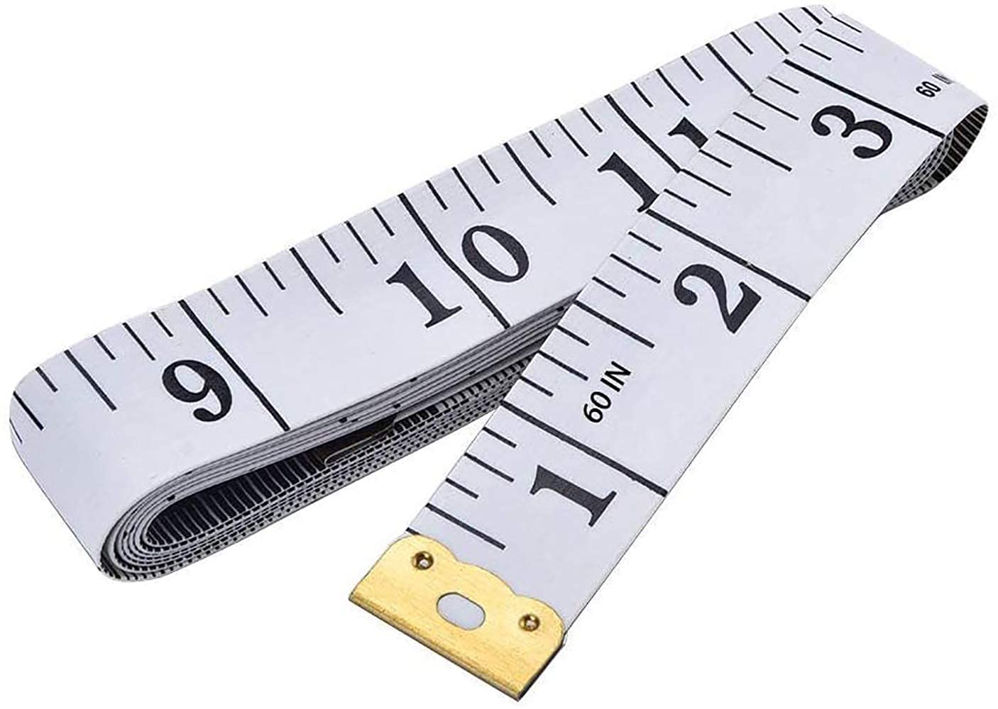 2M soft sewing measuring tape double sided body measurement ruler