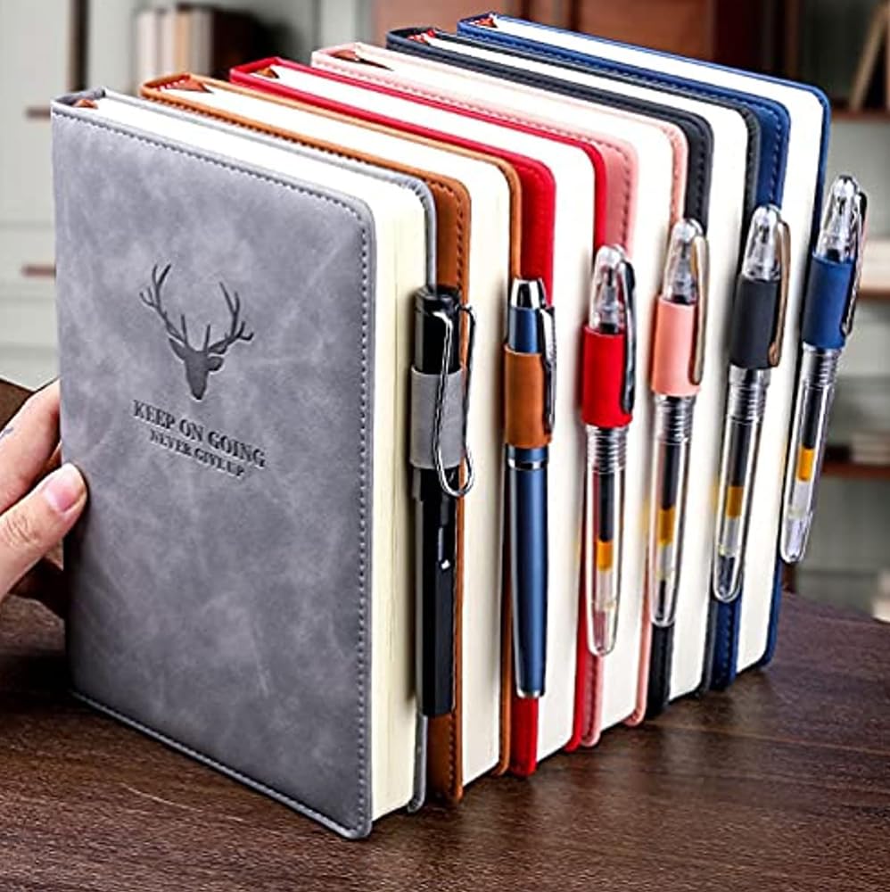 Red Dot Gift® 1 Pack Ruled Notebook Journal Hardcover Notebooks with Premium Thick Paper, College Lined Journal for Office, Home, School, Business Writing & Note Taking. - Image 8
