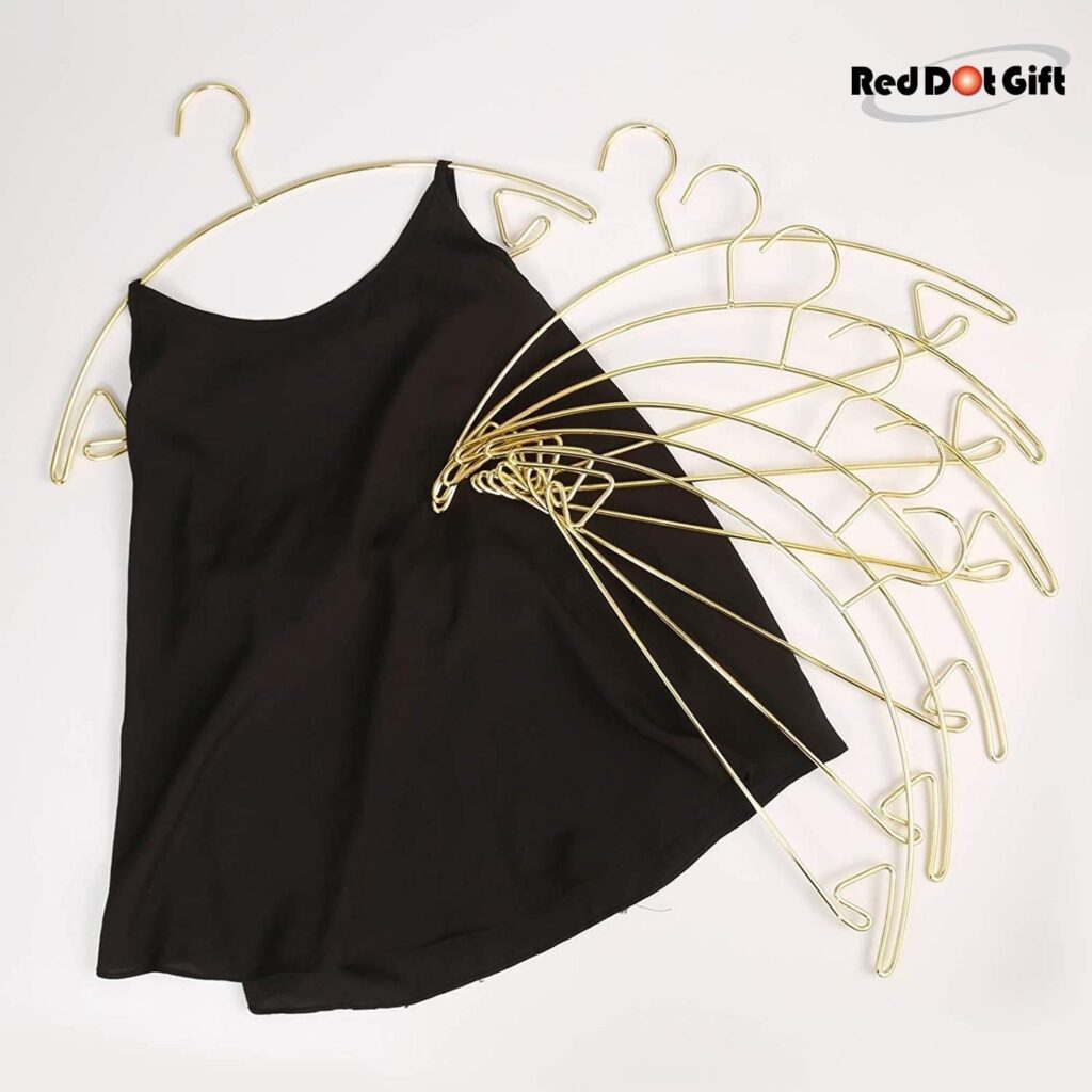 Metal clothes hanger heavy-duty wire coat hanger in 2 colors