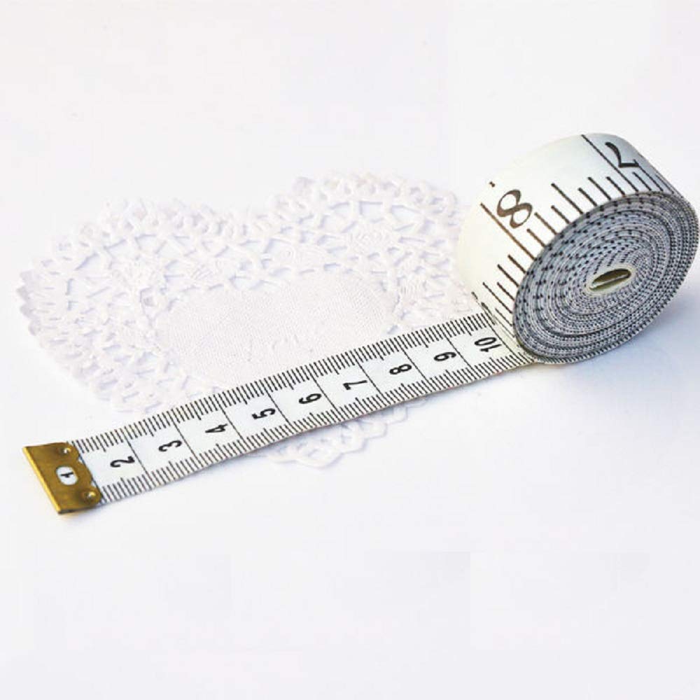 2M soft sewing measuring tape double sided body measurement ruler