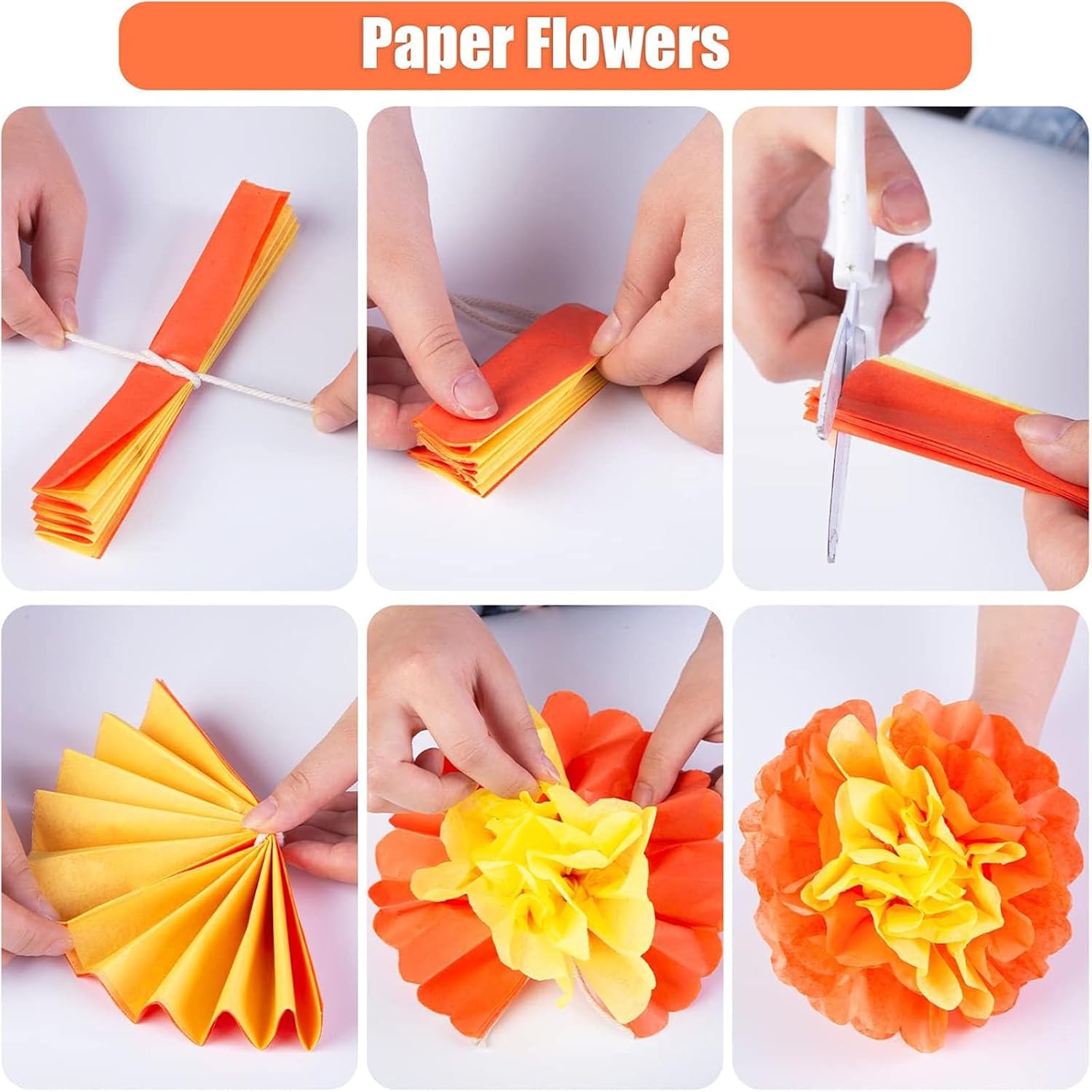 Premium Tissue Paper 50 Sheets (50x75 cm) – 17 GSM Acid-Free Wrapping Sheets for Gifts, T-Shirt Packaging, DIY Art & Craft Projects. - Image 5