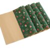 Christmas confetti Green