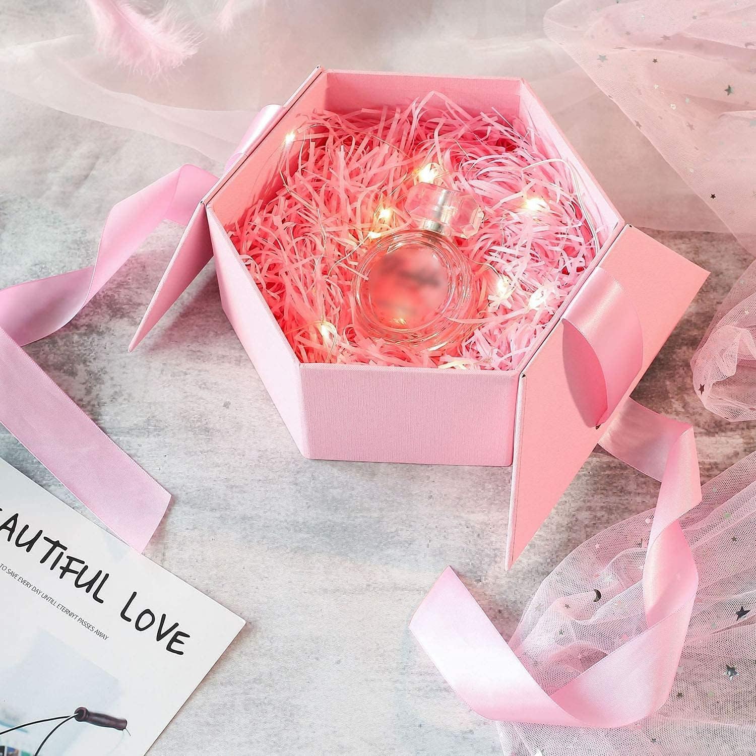 Premium Shredded Paper Filler (100g) – High-Quality Crinkle Cut Strands & Raffia Confetti for Packing, DIY Crafts & Present Hampers - Image 9