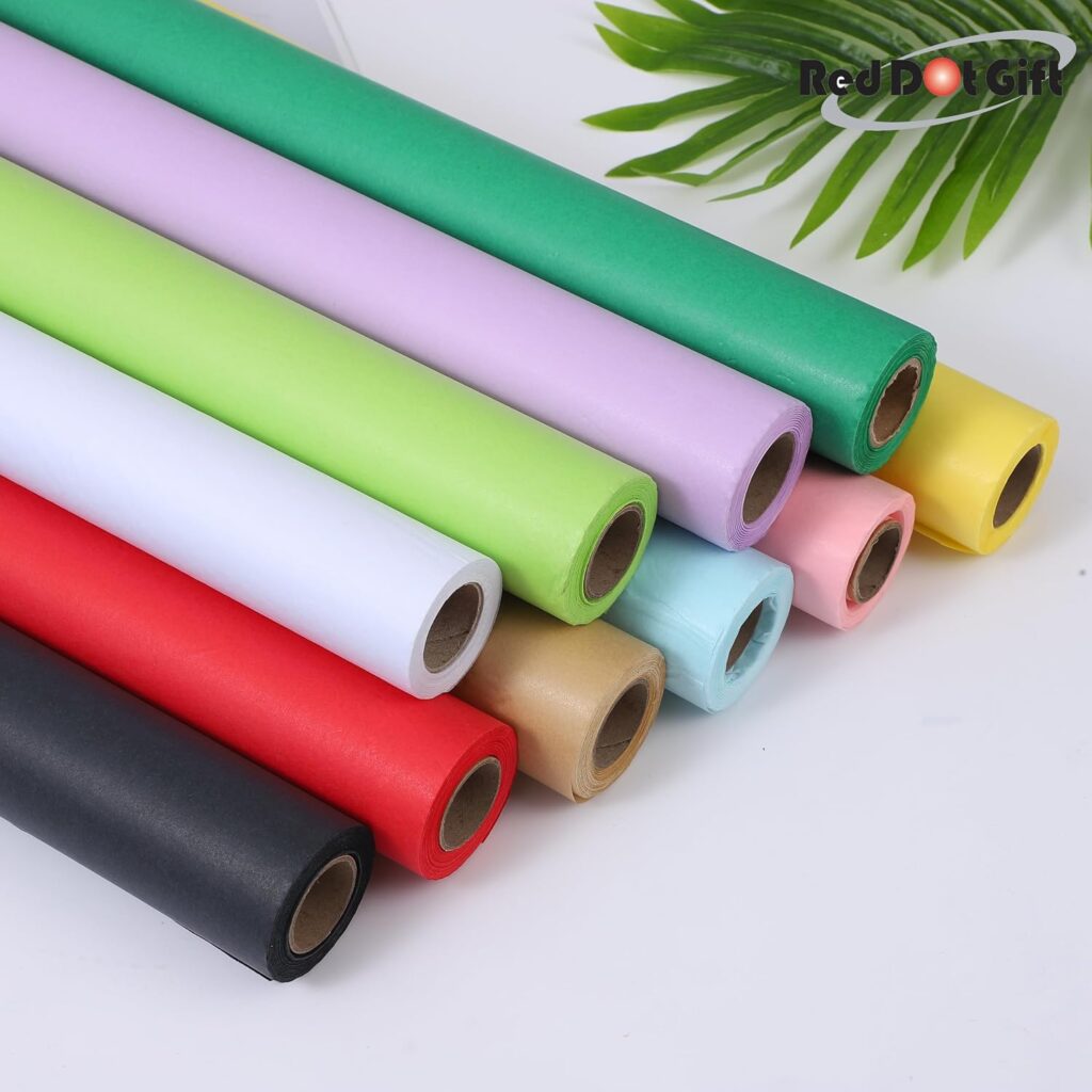 17 GSM Tissue Paper Roll for gift wrapping