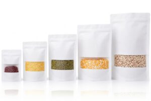 Clear reusable ziplock bags for airtight food storage