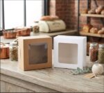 Kraft Bakery Boxes with clear window 12 pack