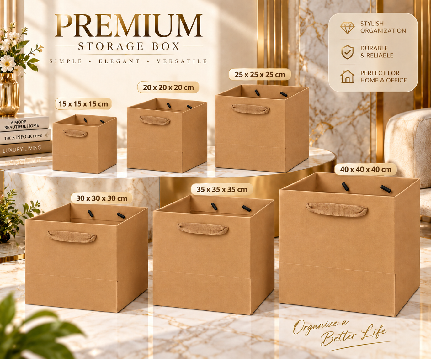 Kraft Paper Shopping Bags