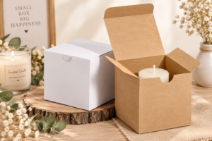 paper gift boxes with tuck top and thumb notch