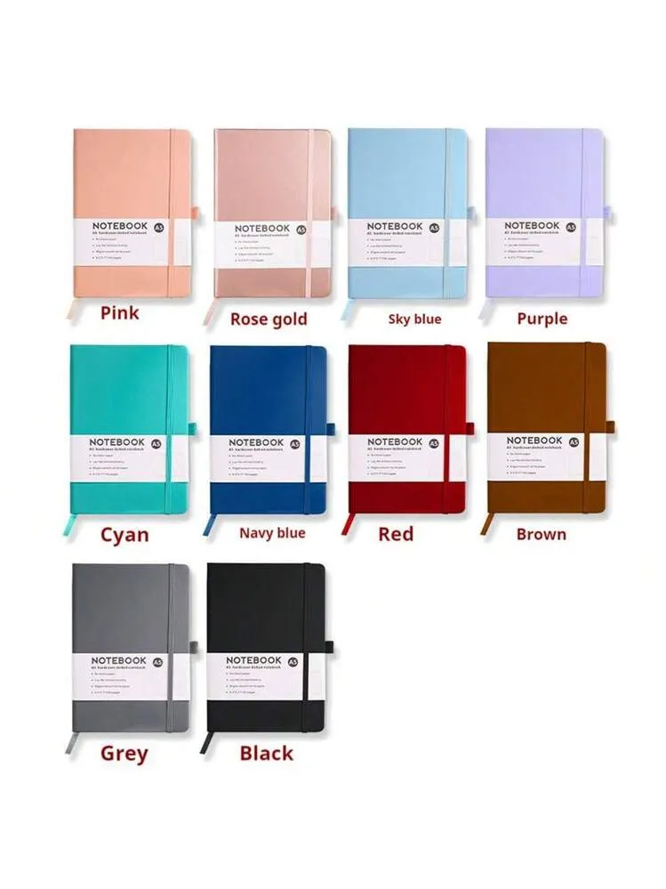A5 dotted notebook and journal with 100 pages