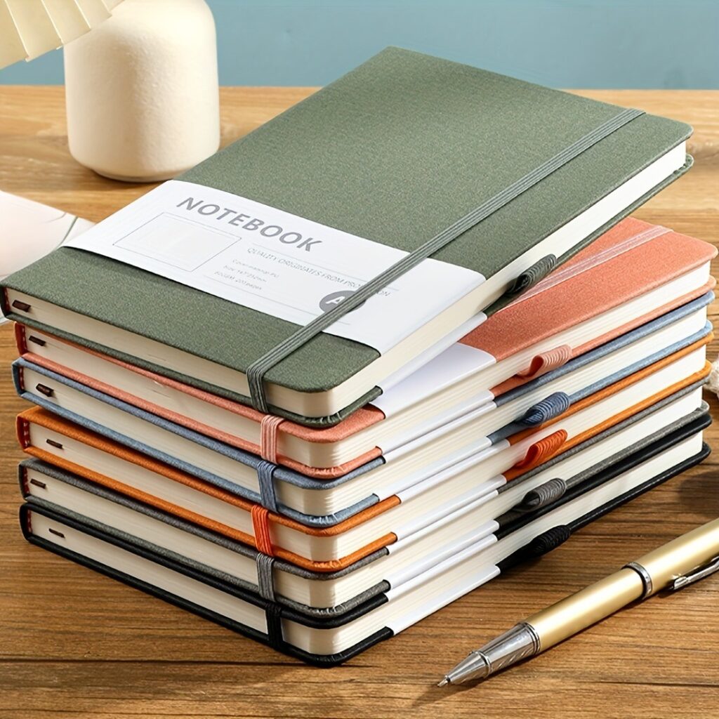 A5 dotted notebook and journal with 100 pages