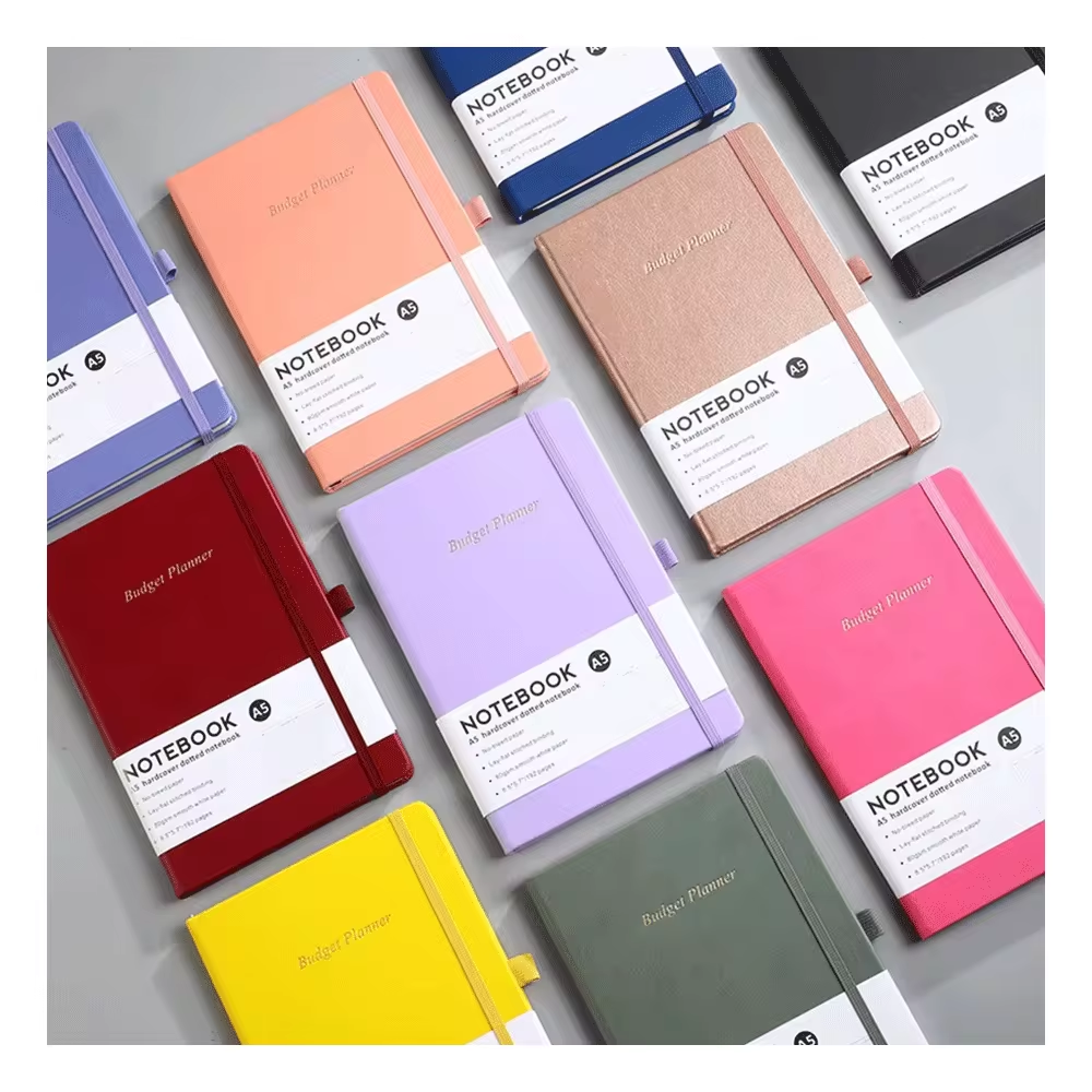 A5 dotted notebook and journal with 100 pages