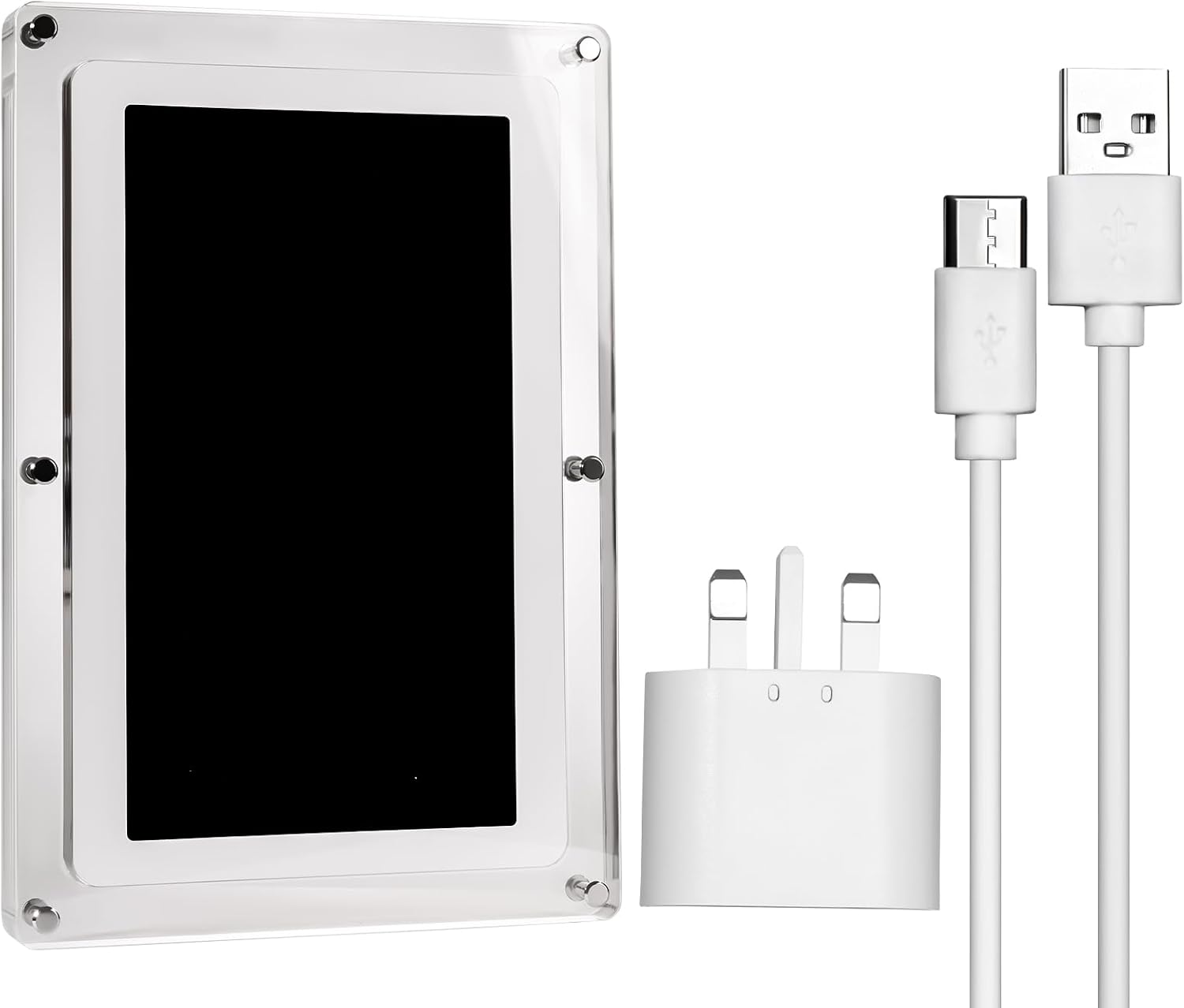 Red Dot Gift Digital Video Frame - 3 Sizes, Acrylic, 8GB Memory, Battery Operated - Perfect for Home Decor and Heartfelt Gifts - Image 6