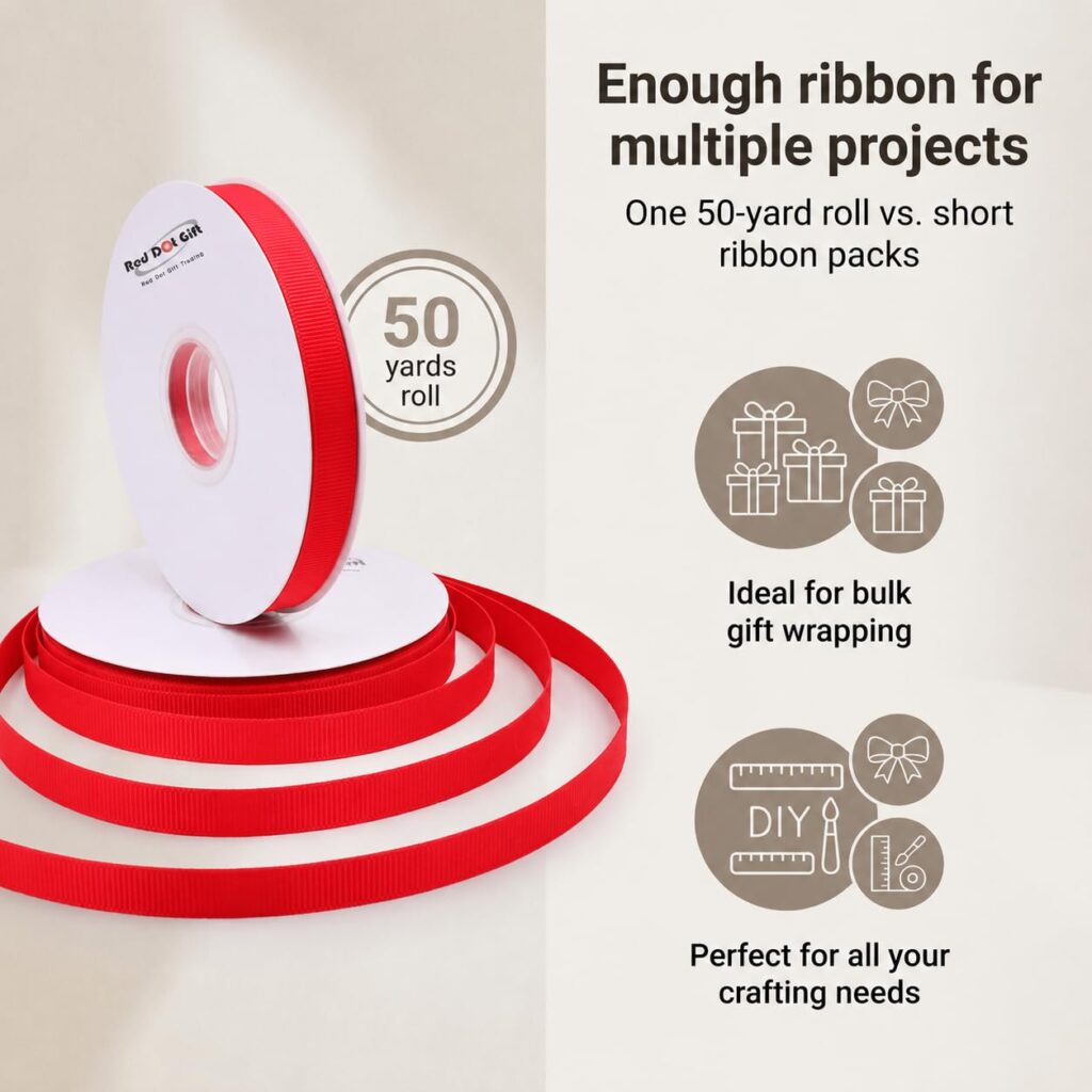 polyester grosgrain ribbon for sewing and crafts