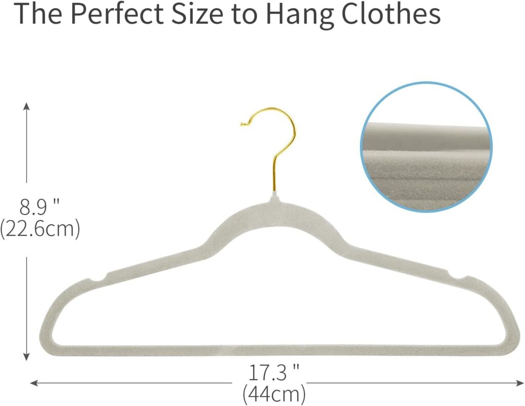 ultra slim gold hook suit hangers