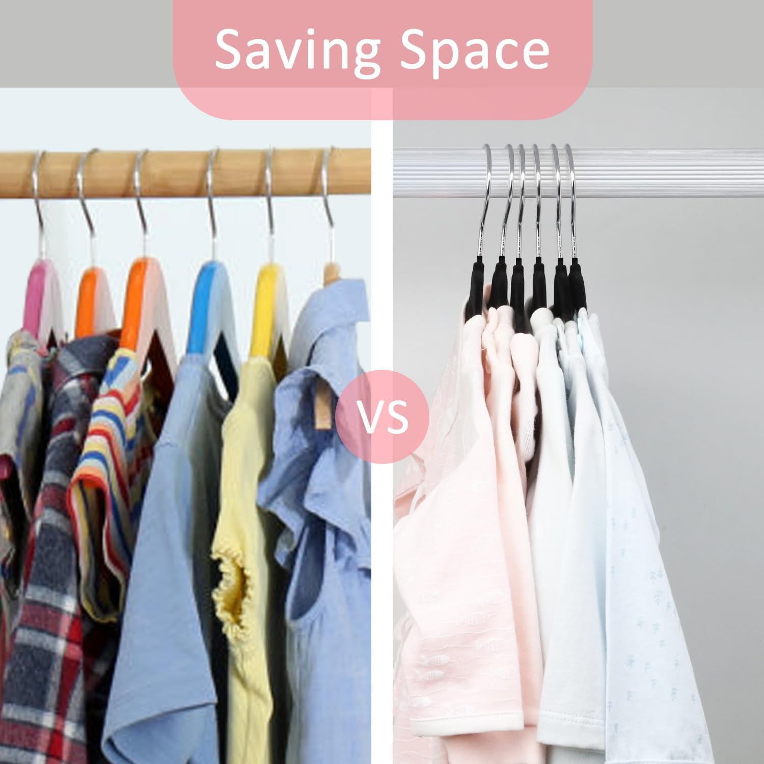 Baby Velvet Hangers 11.8'' with Movable Clips, Non-Slip Kids Clothes Hangers, Ultra-Thin Space-Saving Children's Felt Hangers for Shirts, Pants, Dresses, Skirts, and Jackets - Image 11