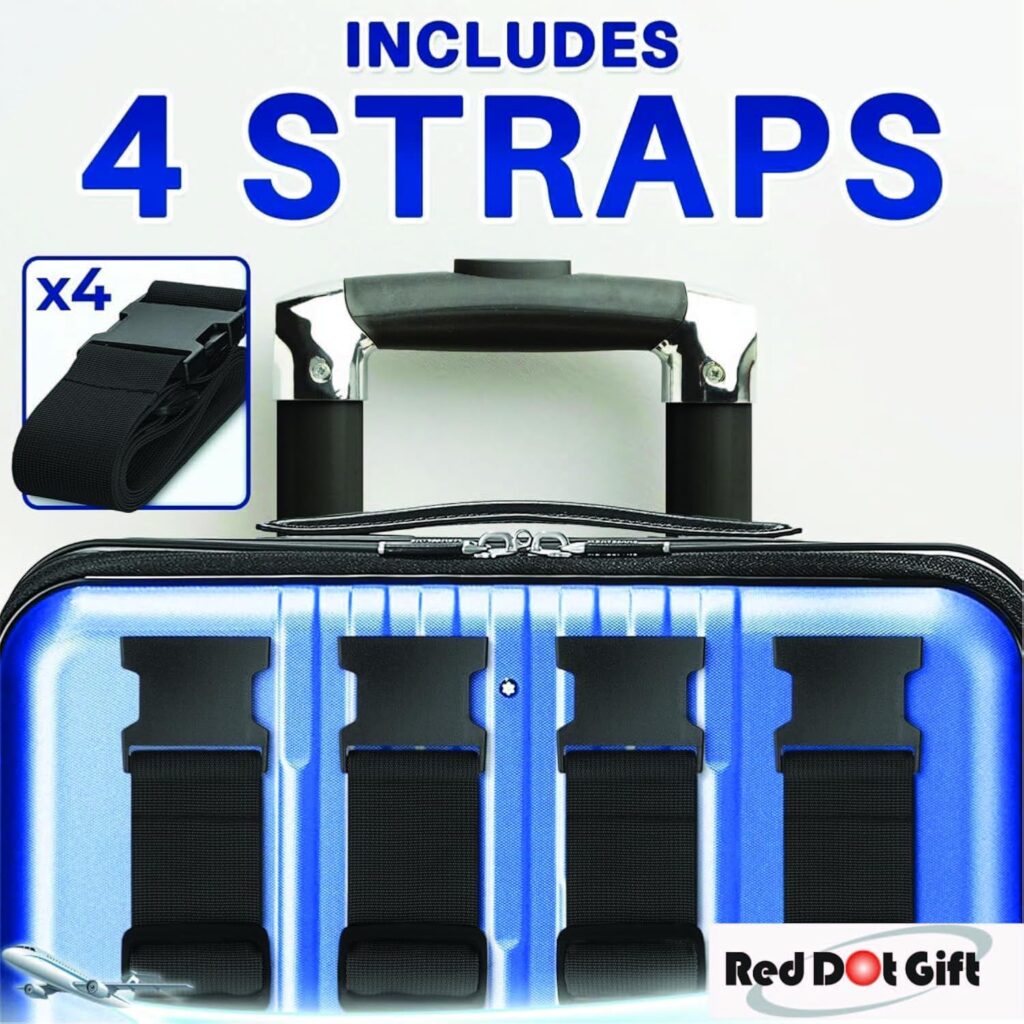 heavy-duty luggage straps for suitcases