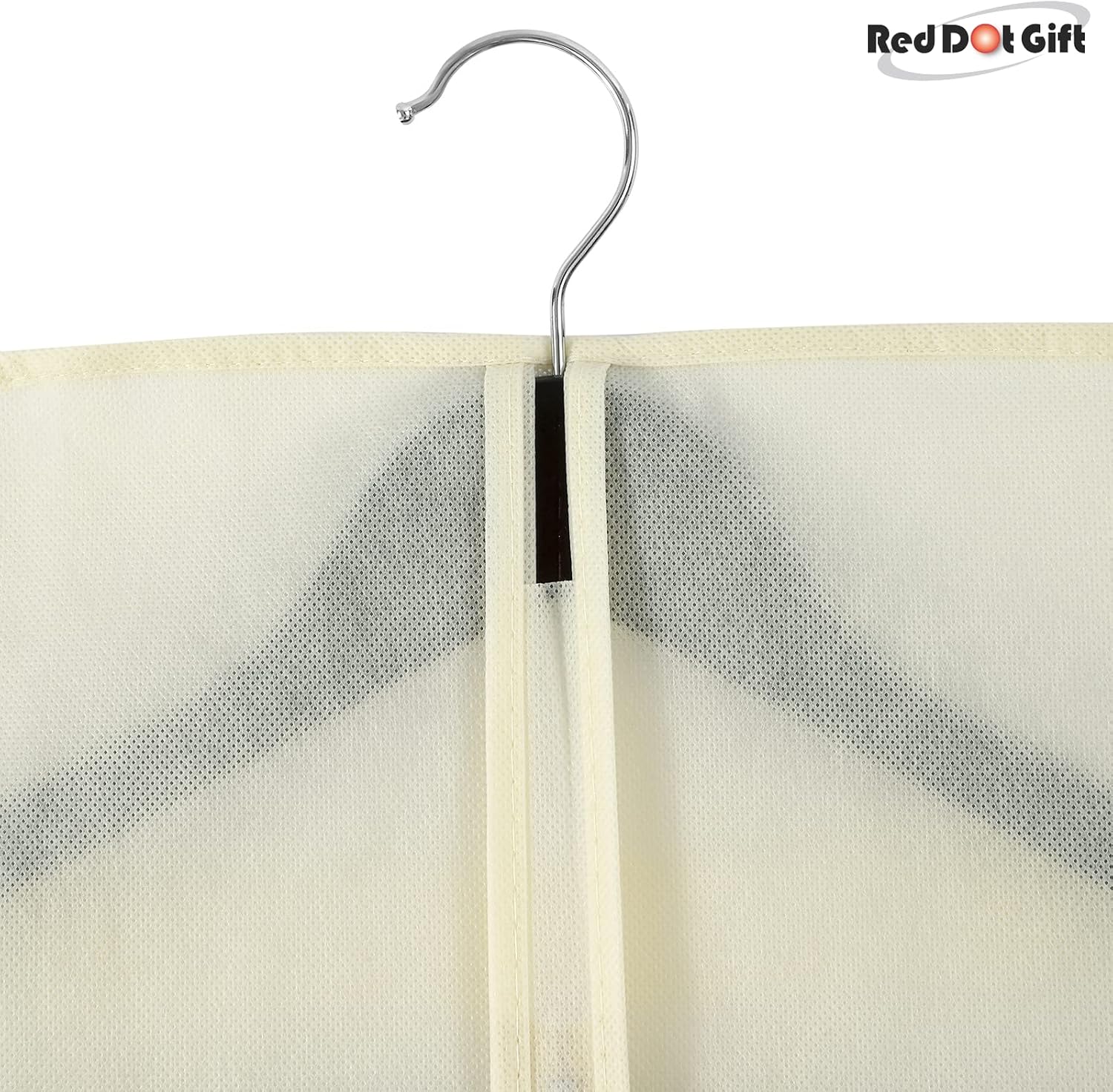 160x55 cm Garment Bag for Clothes Storage – Breathable Non-Woven Dust Cover with Full Zipper - Image 7
