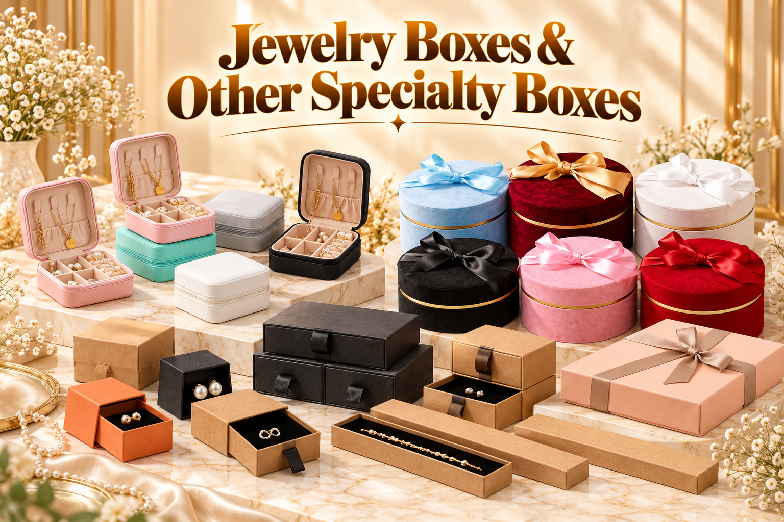 Jewelry Boxes & Other Specialty Boxes