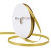 Wholesale Listing : 3/8''(1cm Width)Satin Ribbon,10 Roll,100 Yards Single Face Satin Ribbon for Crafts,Gift Wrapping,Party Favor,Baby Shower,Invitation Embellishments,DIY Hair Accessories (100 Yards) - 3/8'' Gold (189#)