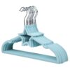 15-Pack Star Shape Blue Velvet Baby Clothes Hanger 13 inch / 32.5cm Children’s Coat Hanger Kids Clothes Hanger with Notched Shoulder and Non Slip Design for Newborn to Toddler Clothes