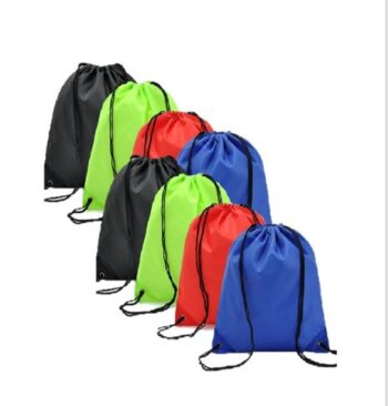20Pcs Waterproof Drawstring Bags Sports Riding Backpack Suitable for Adults and Kids, Holiday, Swimming, Beach.(Size:H45*30CM)