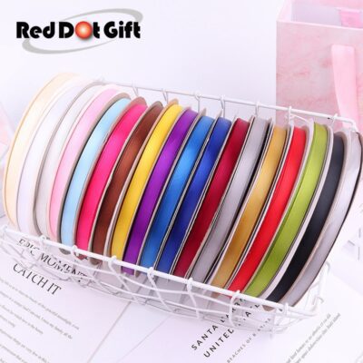 Wholesale Listing : 3/8''(1cm Width)Satin Ribbon,10 Roll,100 Yards Single Face Satin Ribbon for Crafts,Gift Wrapping,Party Favor,Baby Shower,Invitation Embellishments,DIY Hair Accessories (100 Yards)