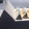 20pack of Thank You Gift Bags Boxes, Party Favor Small Bags Treat Boxes with Grey Bow Ribbon, Paper Gift Bags Bulk for Wedding Baby Shower Business Party Supplies(Size H13.5*W20*16CM).